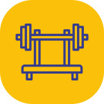 Logo d'un équipement de musculation